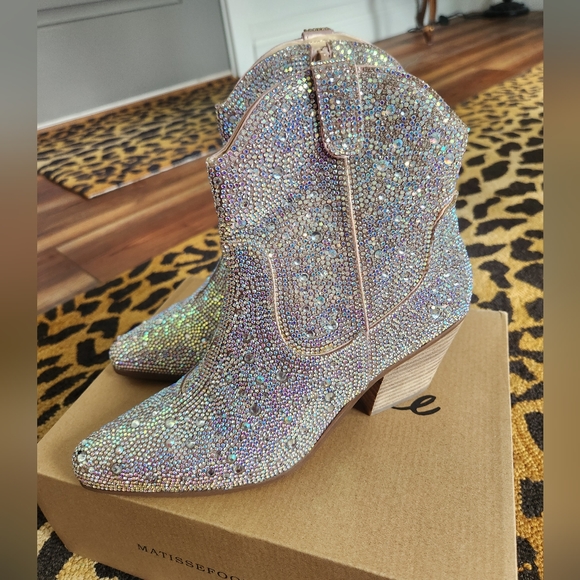 Matisse Harlow Rhinestone Boots - Picture 6 of 14